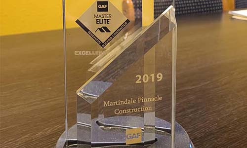 Martindale Pinnacle Construction Images